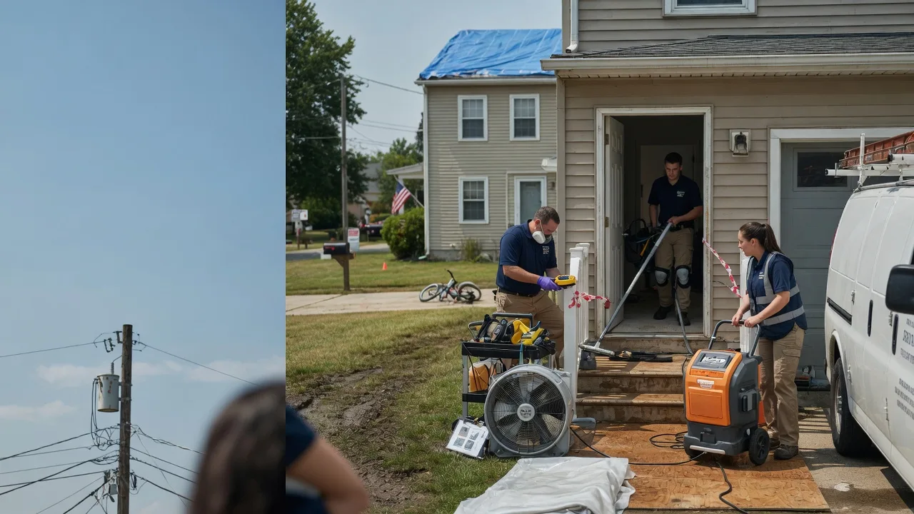 Water Damage Repair in Corrigan, TX near me